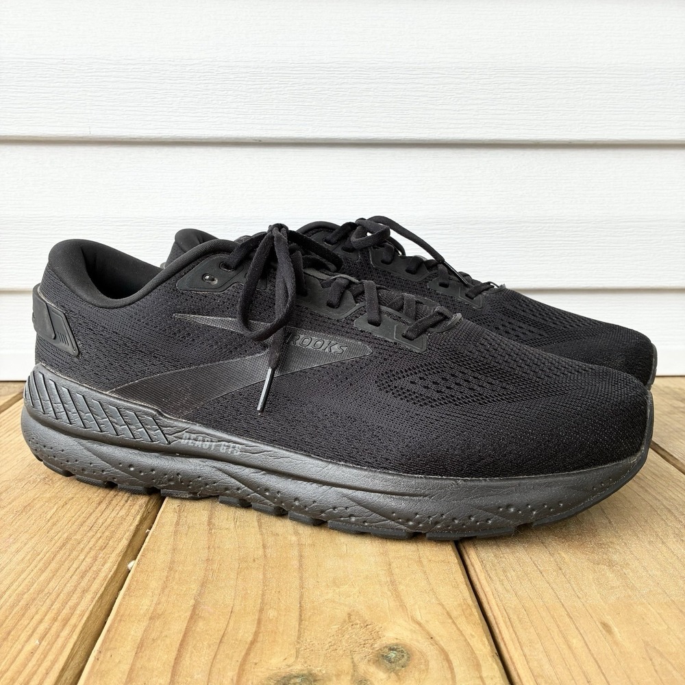 Brooks Beast GTS 24 Running Walking Supportive Comfort Black Shoes Mens 14